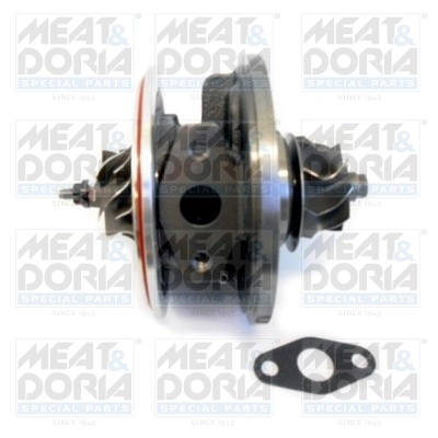 Core assembly, turbocharger
